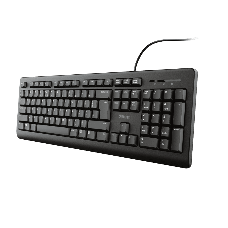 Tastatura Trust Primo, USB, Negru