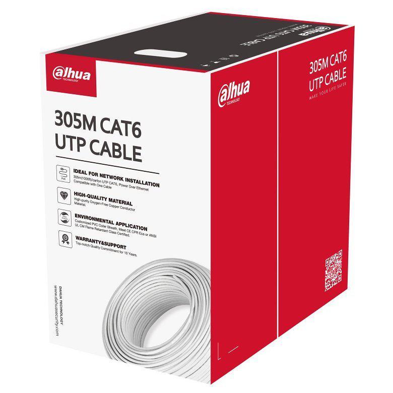 Cablu UTP CAT6,Conductor de cupru de înaltă puritate, fără oxigen