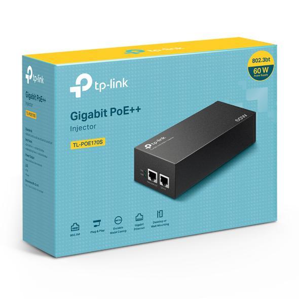 TP-Link, PoE++ Injector, TL-POE170S, Standarde si protocoale: IEEE802.3i, IEEE802.3u, IEEE802.3ab, IEEE802.3af
