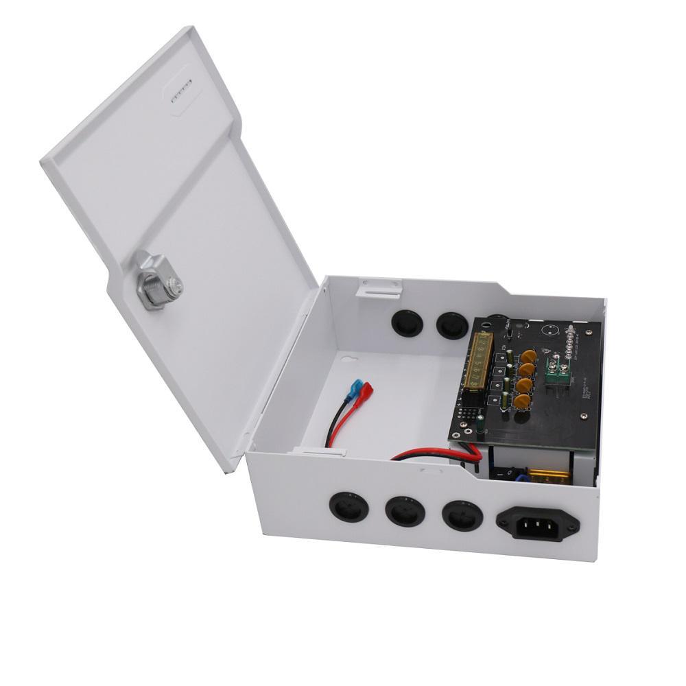 Sursa de alimentare 5A cu back up si 4 canale protejate STD-XWU60-12-4, 4 iesiri protejate PTC
