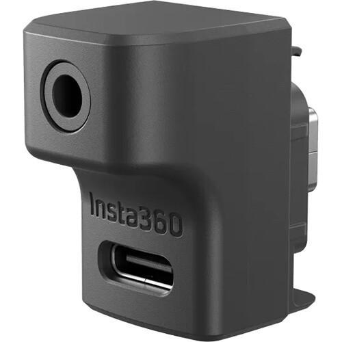 Insta360 Microphone Adapter Ace/Ace Pro, 1 x USB-C Female Input, 1 x USB-C Integrated Male Input