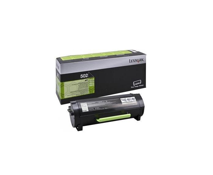 Toner LEXMARK 502E, Black