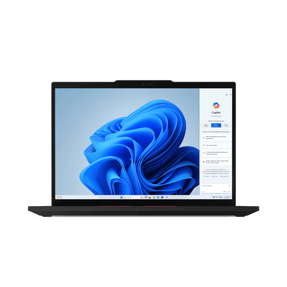 Laptop Business Lenovo ThinkPad T14 Gen 5, cu procesor Intel Core Ultra 7 155U, 14'' IPS, 64 GB DDR5, 1 TB