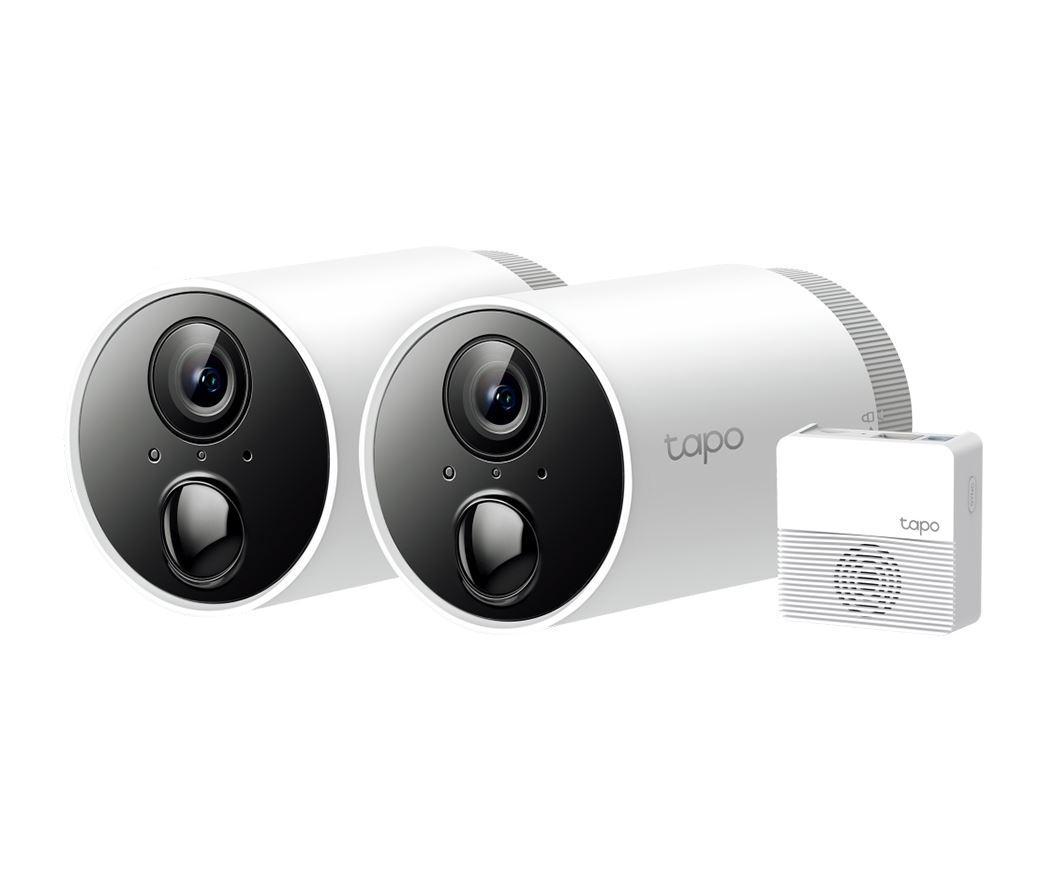 Kit camere Supraveghere WIFI, wireless TAPO C400S2, 2.4 GHz, WPA/WPA2- PSK, Detectează mișcarea,persoane