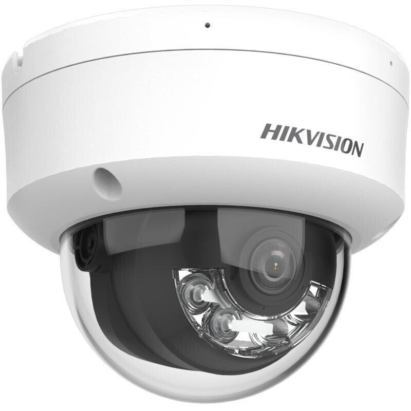 Camera de supraveghere IP Dome 6MP Hikvision DS-2CD2163G2-LIS2U(2.8MM), lentila fixa 2.8mm