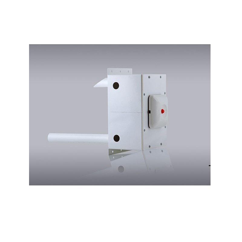 Duct smoke detector YKB02A with built-in addressable smoke detector andLED Remote indicator.Detect the presence of smoke