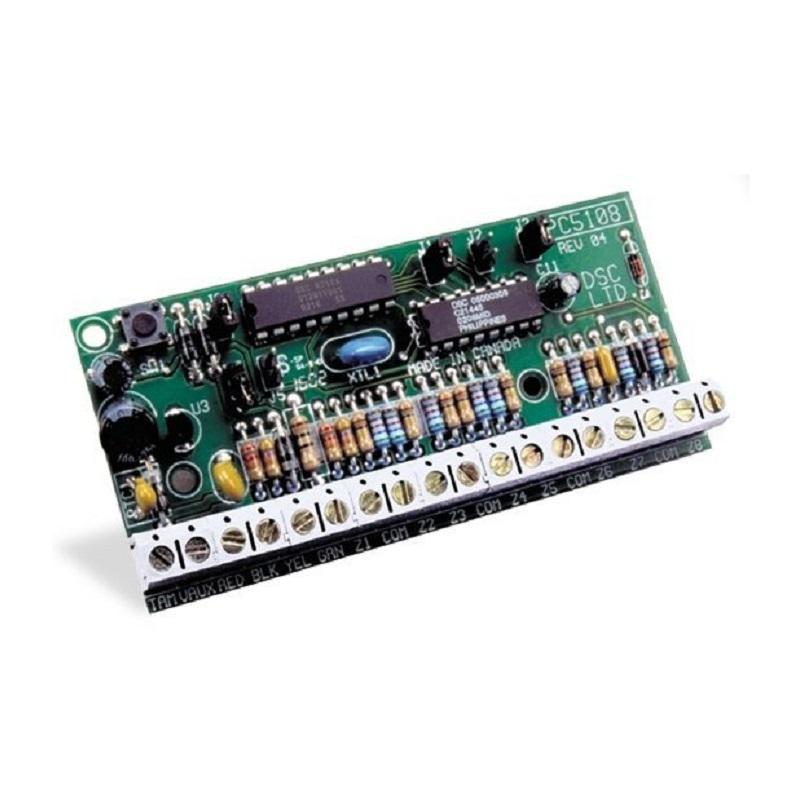 Modul 8 iesiri de curent mic, DSC PC 5208  open-colector pentru centrale DSC seria noua