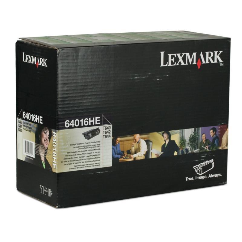 Toner Lexmark 64016HE, Black