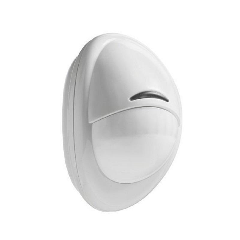 Detector PIR WIRELESS, DSC PG-8904, Acoperiere de pana la 15 metri, Unghi 90°, Indicator nivel semnal radio