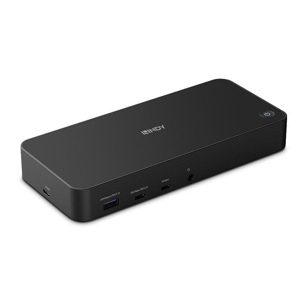 Docking station LINDY DST-Pro Universal, USB Type-C, 100W, Negru, 2 ani Garantie