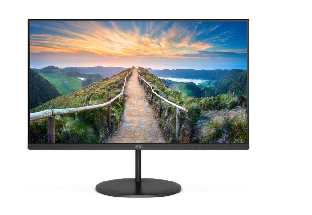 Monitor Consumer AOC Q27V4EA, 27", 2560 x 1440 pixeli, Black, 3 ani Garantie