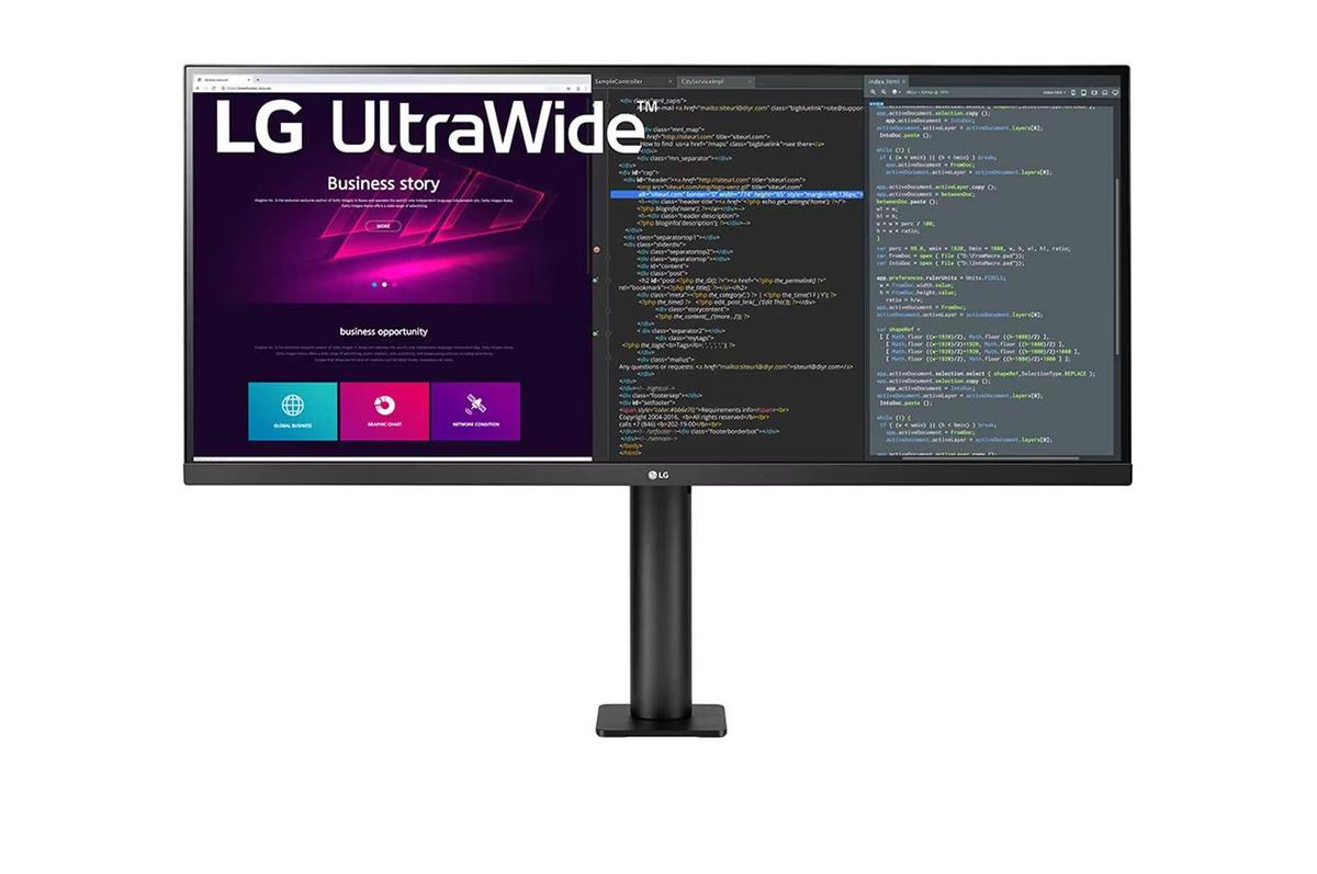 Monitor Gaming LG 34WN780P-B, 34", 3440 x 1440 pixeli, Black, 3 ani Garantie