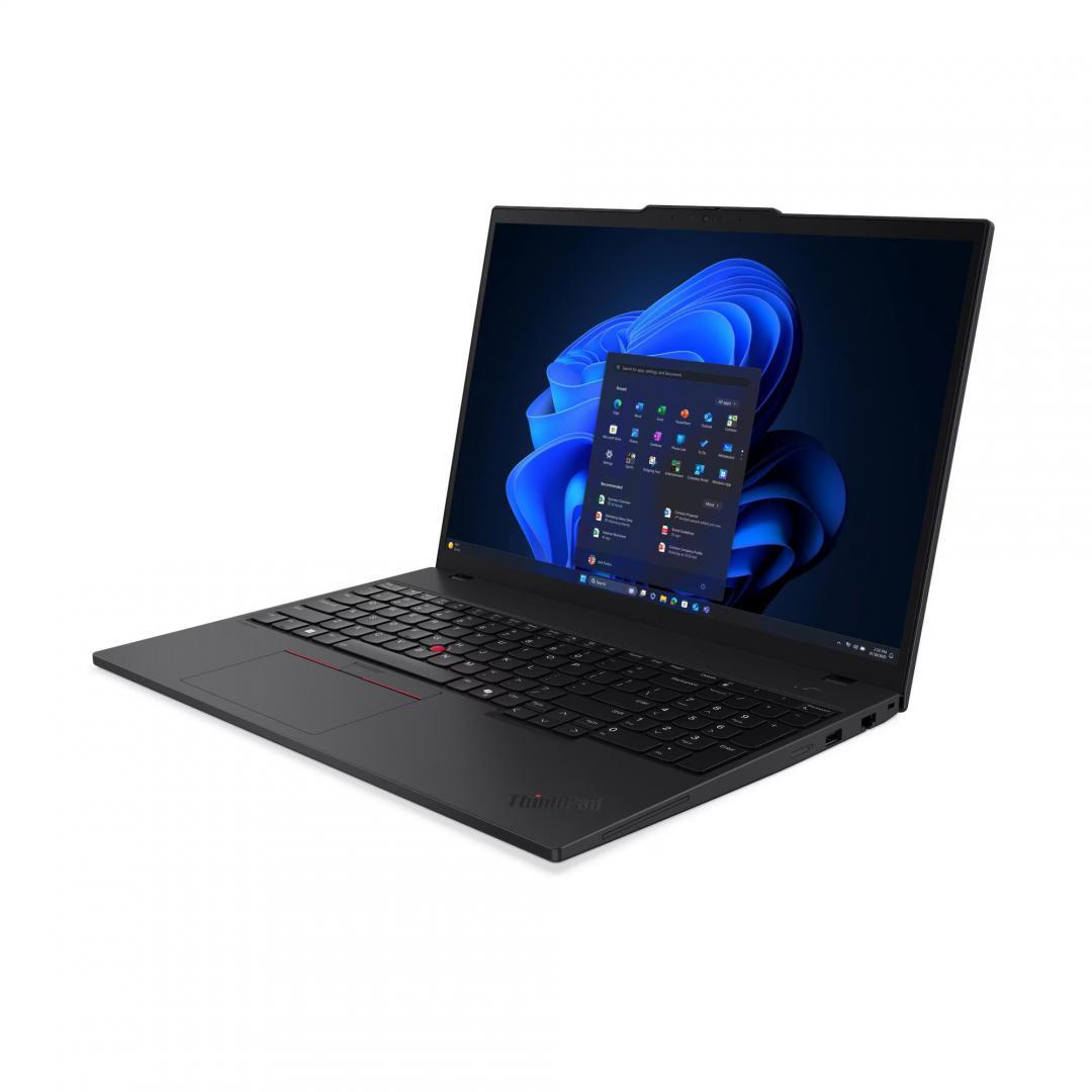 Laptop Business Lenovo ThinkPad T16 Gen 4, cu procesor Intel Core Ultra 7 255U, 16'' IPS, 32 GB DDR5, 1 TB