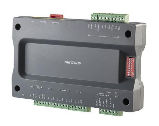 Master controler pentru lift Hikvision DS-K2210, management pana la 128 de etaje, 20000 carduri si 50000 evenimente