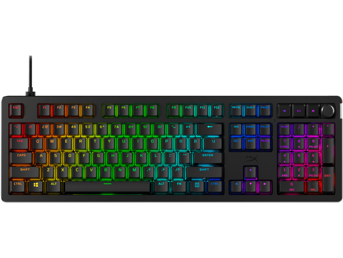 Tastatura Mecanica Gaming HyperX Alloy Rise, RGB, USB, negru