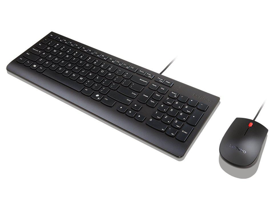 Lenovo Essential Wireless Combo Keyboard & Mouse Gen2 Black-Serbian; Keyboard Layout: 2.5-zone; Button Life: 3 million