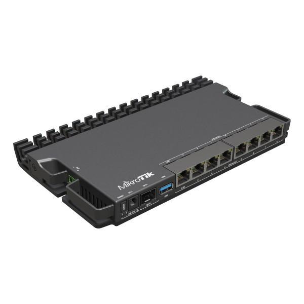 MIKTOTIK Router de retea 8 Porturi, 7 Porturi Gigabit, 1 x 2.5GB, Procesor: 1.4GHz, 88F7040 4 core, Memorie: 1GB