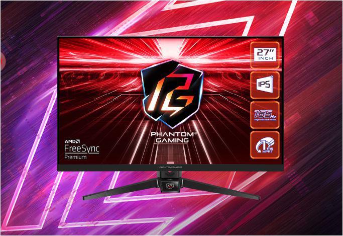 Monitor Commercial ASROCK PG27FF1A, 27", 1920 x 1080 pixeli, Black, 2 ani Garantie