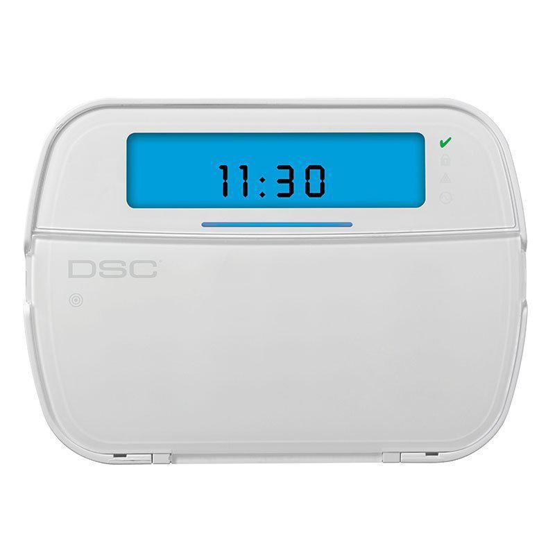Tastatura LCD cu iconuri, cablata, DSC NEO-ICONRFP, 128 zone (radio si/sau cablate)