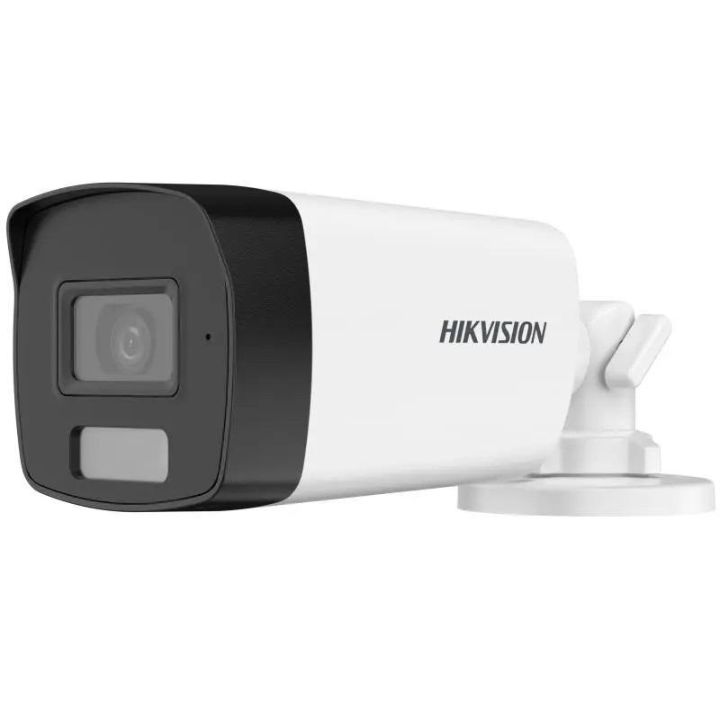 Camera de supraveghere Hikvision Bullet DS-2CE17D0T-LFS (2.8mm) 2MP; Smart Hybrid Light Audio; Senzor: 2 MP CMOS