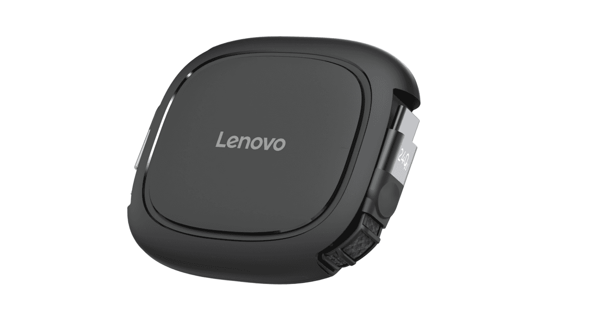 Cablu Lenovo 240W USB-C Retractable; Greutate: 0.07kg; Dimensiuni: 120 mm x 100 mm x 30 mm; Culoare: Negru; Garantie: 1