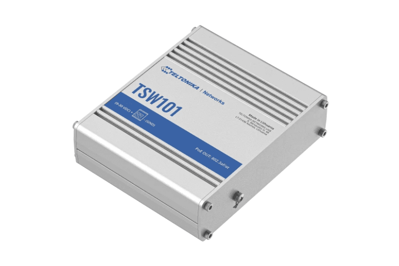 TELTONIKA AUTOMOTIVE 5PORT POE+ SWITCH TSW101, interfata: 5 x ETH ports, 10/100/1000 Mbps