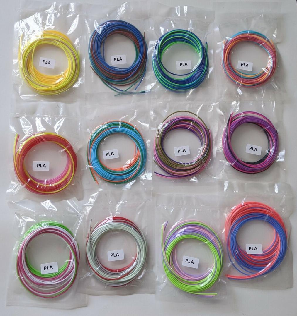 Serioux PLA 1.75mm 3D Printer Filament 3pcs, temperatura 190-220 grade, length 300cm