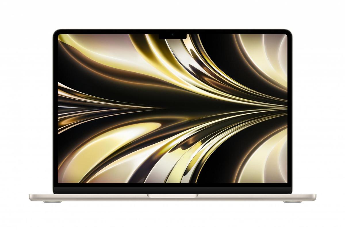MacBook Air 13.6" Retina/Apple M2 (CPU 8-core, GPU 8-core, Neural Engine16-core)/16GB/256GB - Starlight - RO KB (2022)