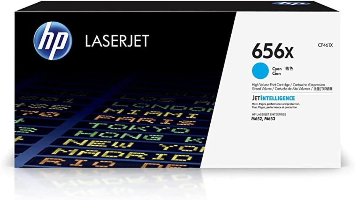 Toner HP 656X, Cyan