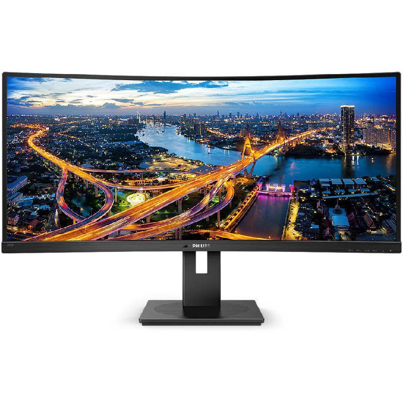 Monitor Consumer Philips 345B1C/00, 34", 3440 x 1440 pixeli, Black, 3 ani Garantie