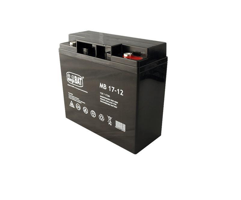 Acumulator VRLA AGM fara intretinere Megabat MB26-12; Capacitate:26Ah; Voltaj: 12V; Terminal: M5; dimensiuni: 166 × 175