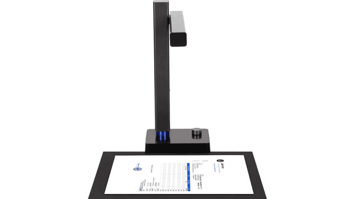 Scanner CZUR Shine 500 Pro, rezolutie 2592 x 1944 pixeli, 5MP, 210dpi, senzor HD CMOS, dimensiune maxima document A4