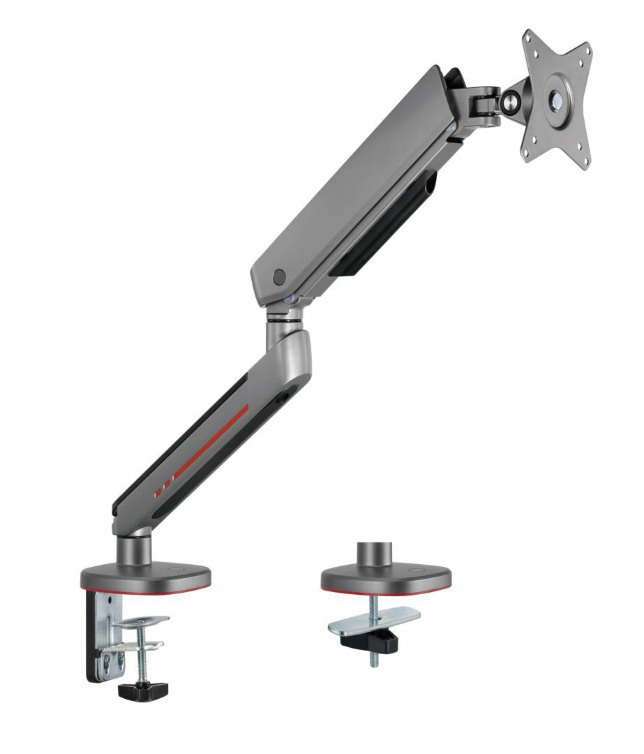 Brat pentru monitor, Material: Oțel, Aluminiu, Plastic, Suprafață finisaj : acoperire cu Pulbere