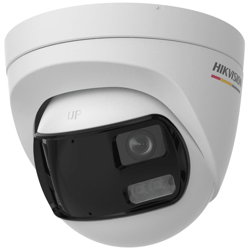 Camera de supraveghere Turret 3K Hikvision DS-2CE72KF3TP-DLS, lentila duala fixa 2.8mm