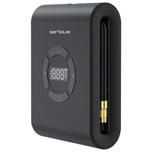 Starter auto cu compresor de aer Serioux, interval de presiune reglabil 3~150PSI/0,2~9,9BAR/20~990KPA