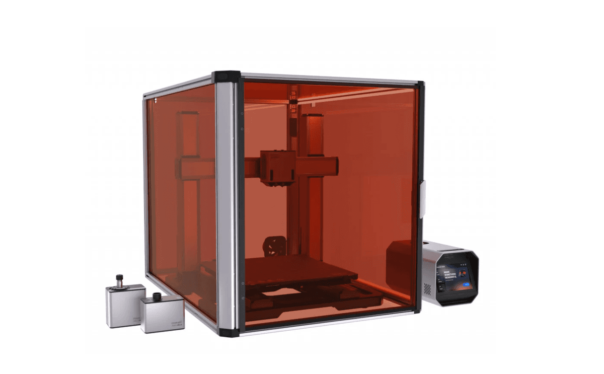 Imprimanta 3D Snapmaker Artisan 3DP, doua capete printare (IDEX), Volum printare: Dual 350mm × 400mm × 400mm