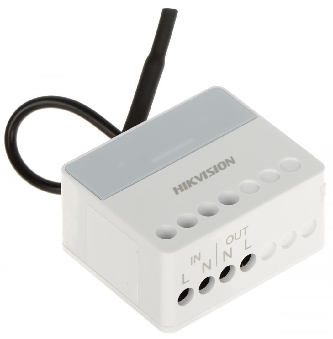 Modul releu AX PRO Hikvision DS-PM1-O1H-WE, 1 x output NO/NC (AC 100~240 V, Max 13A)