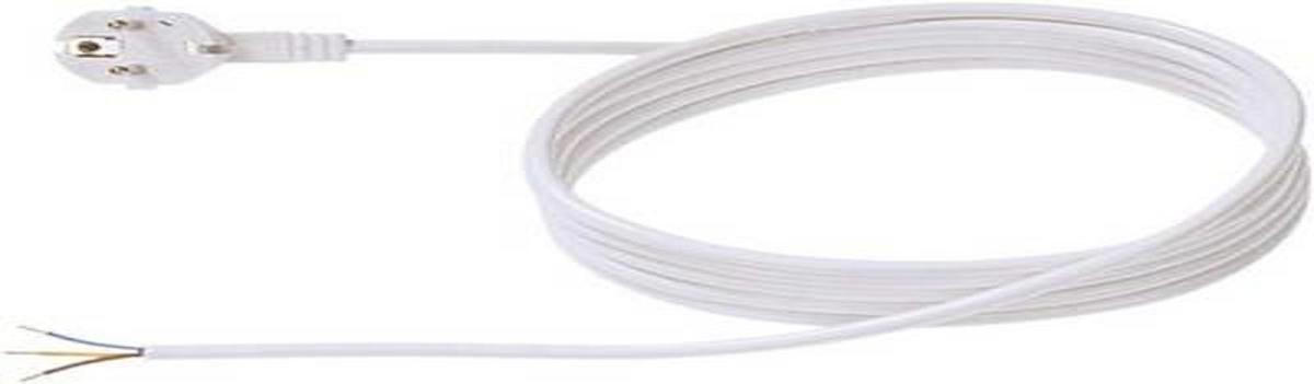 Cordon prelungitor H05VV-F 3G1, 3m, Alb