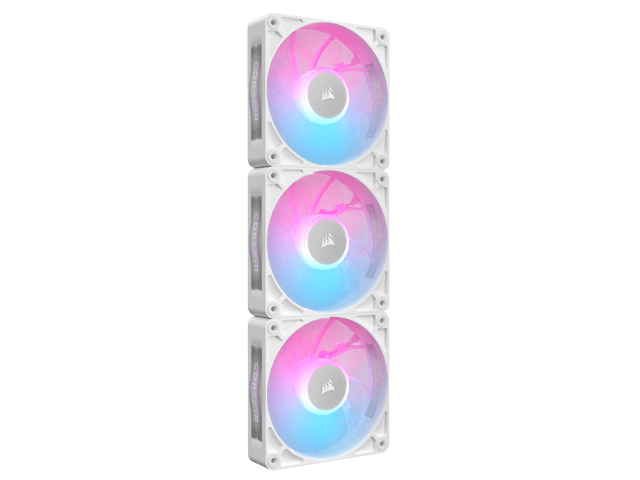 Ventilator Carcasa CORSAIR iCUE LINK RX120 MAX, 12 cm, 2000 RPM, 3 ventilatoare, RGB
