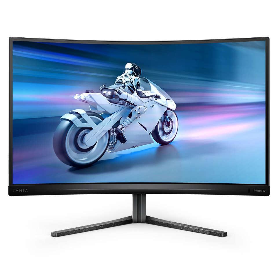 Monitor Consumer Philips 27M2C5500W/00, 27", 2560 x 1440 pixeli, Black, 2 ani Garantie