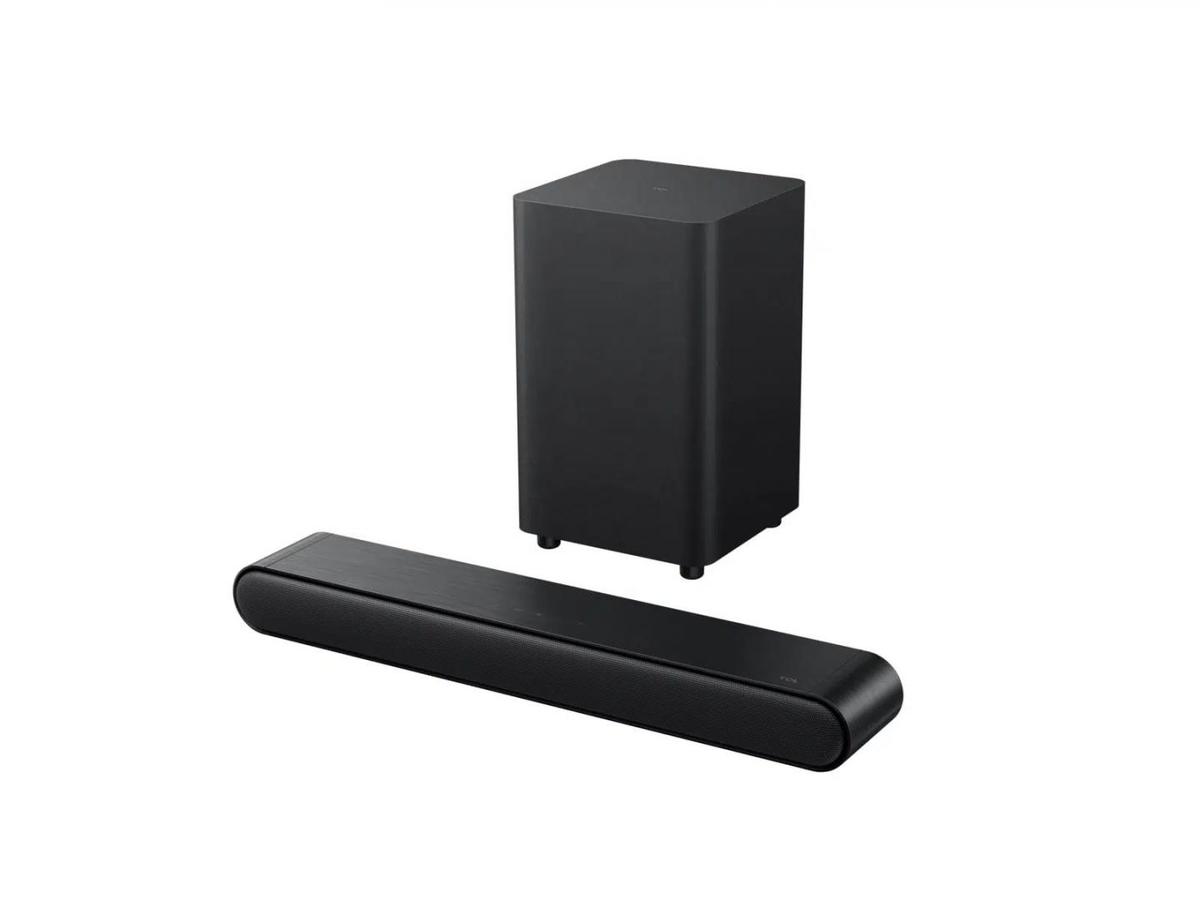 Soundbar TCL S642WE, 2.1, 200W, Bluetooth 5.3, Virtual X, Dolby, DTS, Subwoofer Wireless, Negru