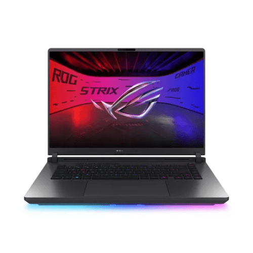 Laptop Gaming ASUS ROG Strix G16, cu procesor Intel Core Ultra 7 255HX, 16'' IPS, 32 GB DDR5, 1 TB SSD
