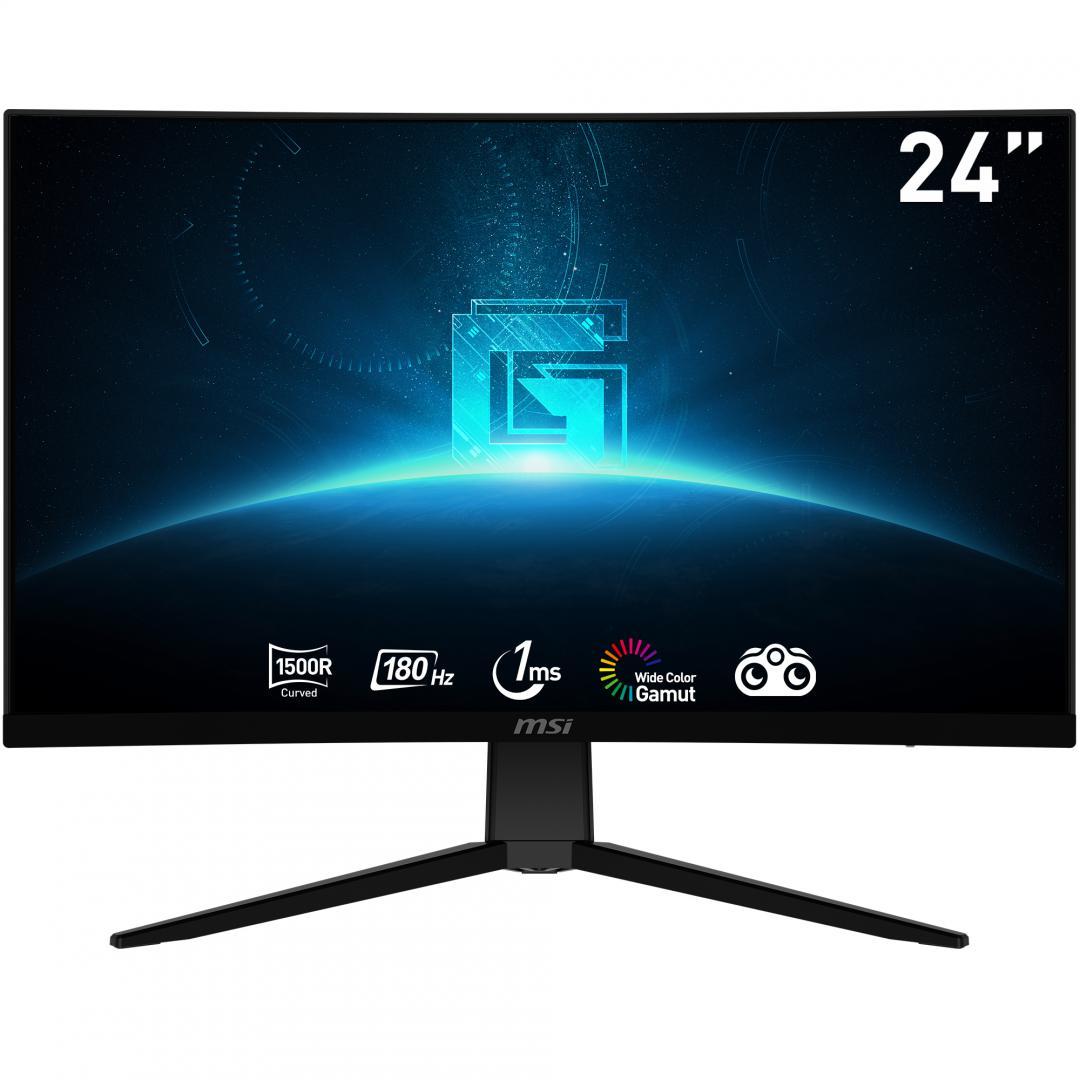 Monitor Consumer MSI G2422C, 24", 1920 x 1080 pixeli, Black, 3 ani Garantie