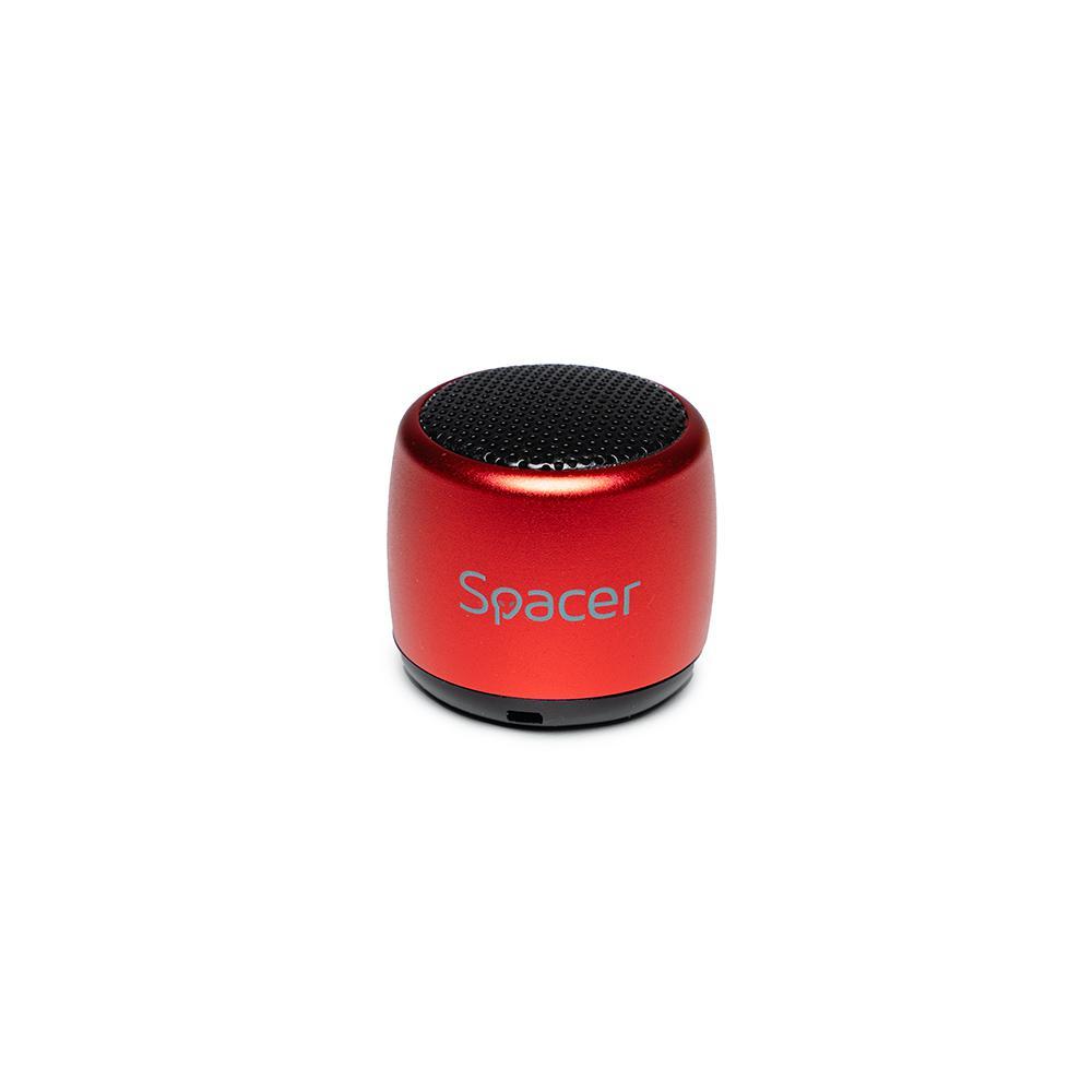 Boxa Spacer portabila, 2h autonomie, RMS 3W, control volum, acumulator 300mAh, distanta de functionare pana la 10m