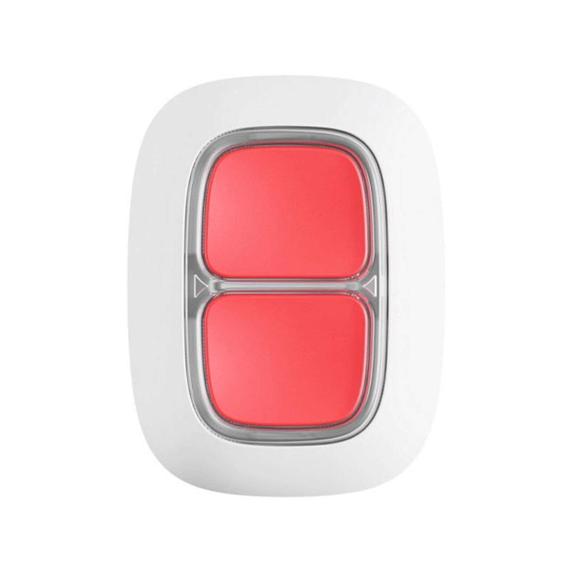 Buton panica / smart wireless, alb - AJAX; Numar butoane: 2; Utilizare ca buton panica sau control automatizari