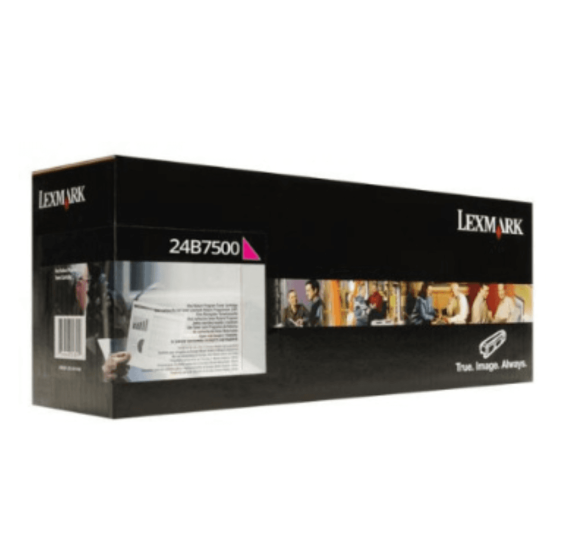 Toner LEXMARK 24B7500, Magenta