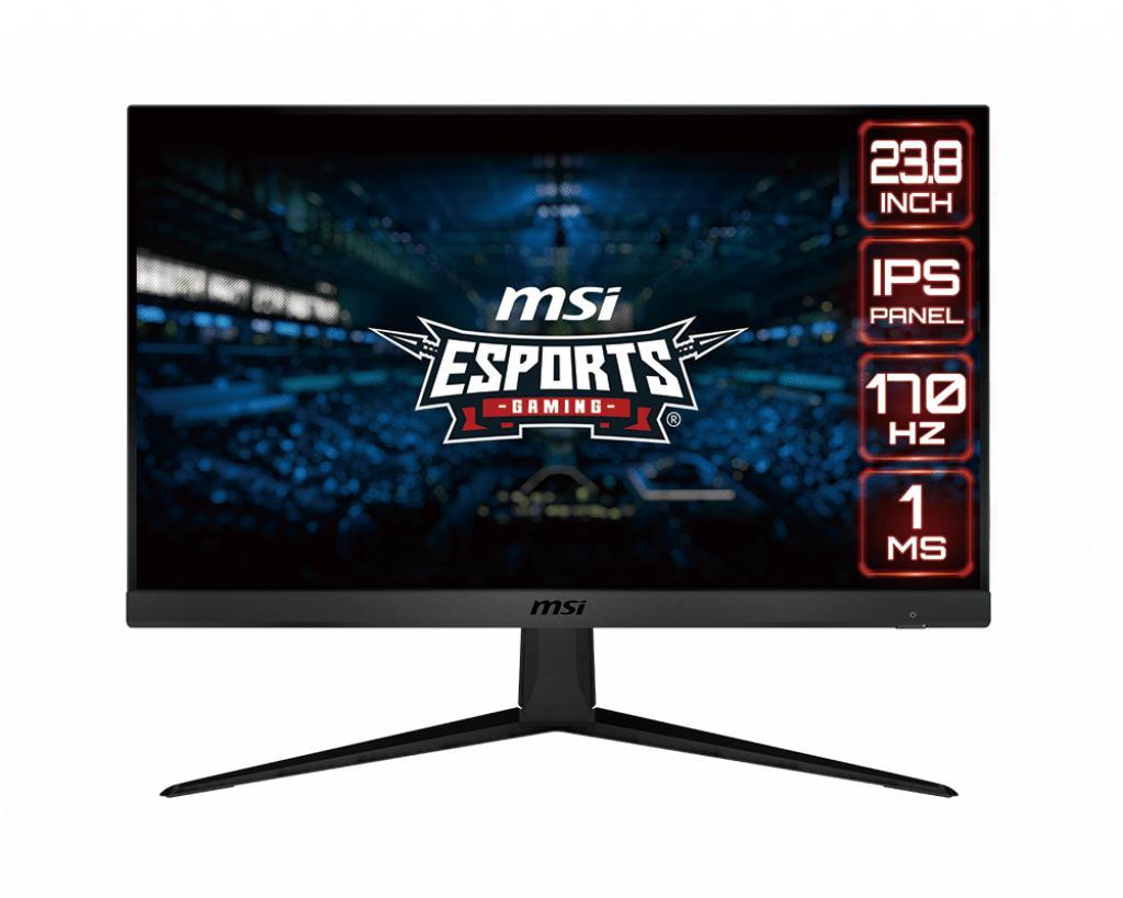 Monitor Consumer MSI G2412, 23.8", 1920 x 1080 pixeli, Black, 3 ani Garantie