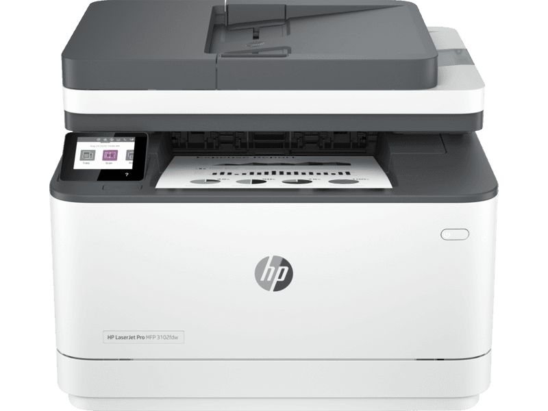 Multifunctional laser HP LaserJet Pro MFP 3102fdw, format A4, Monocrom, Duplex, USB + LAN + Wi-Fi