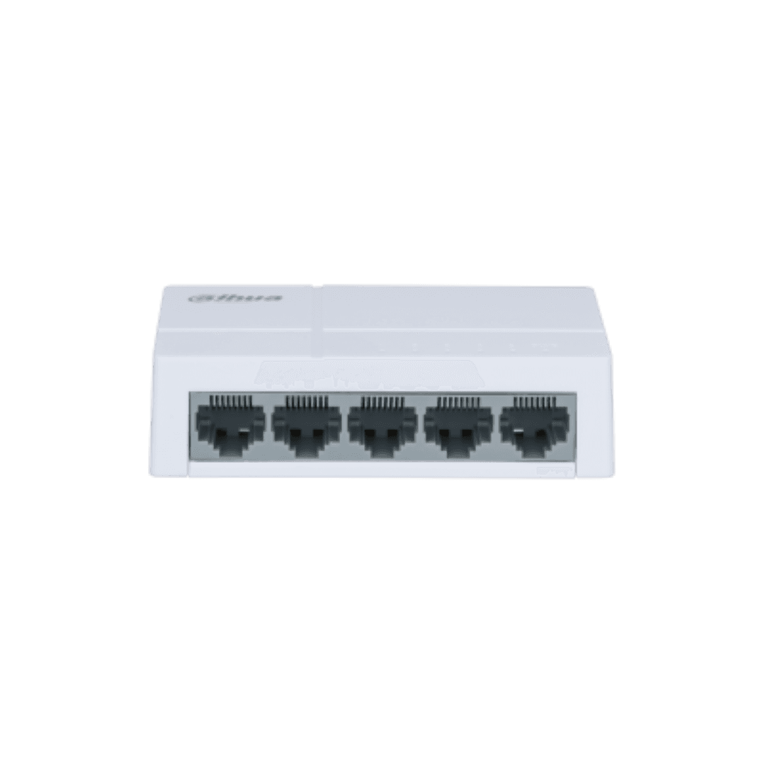 Switch Dahua 5 porturi, unmanaged, PFS3005-5ET-L, Interfata: 10/100 Mbps, Capacitate switch: 1 Gbit