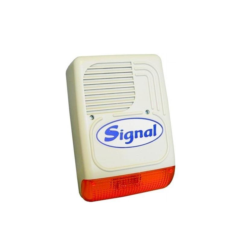 Sirena exterior signal Paradox, semnalizare acustica 128db ,semnalizareluminoasa, 7 tonuri selectabile